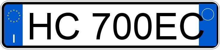 Numer rejestracyjny HC700EC posiada SKODA Octavia 4a serie