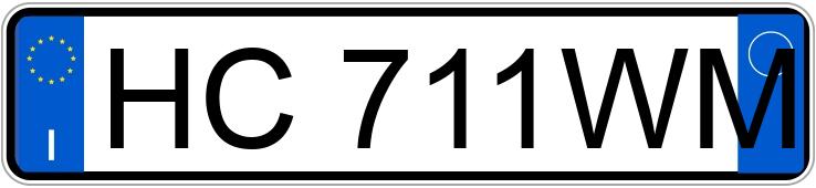 Numer rejestracyjny HC711WM posiada TOYOTA Proace City Verso Proace City Verso 1.5D 100 CV SeS L1 Executive (75 kw)