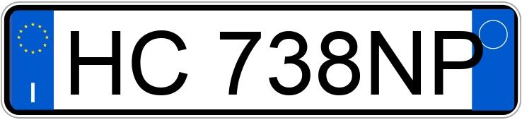 Numer rejestracyjny HC738NP posiada KIA XCeed