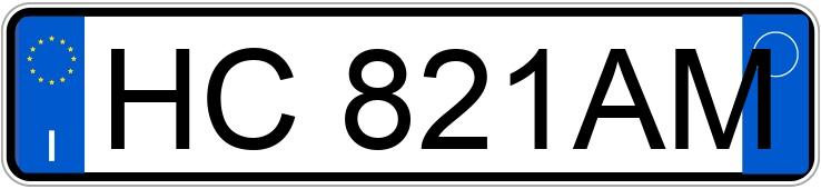 Numer rejestracyjny HC821AM posiada VOLVO V60