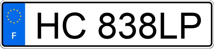 Numer rejestracyjny HC838LP posiada RENAULT ARKANA