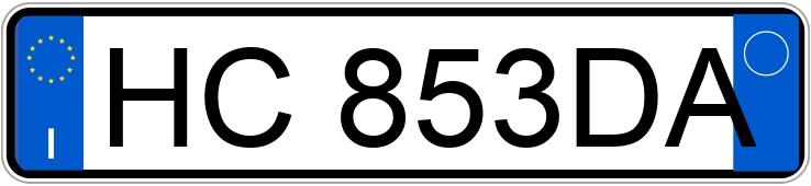 Numer rejestracyjny HC853DA posiada SKODA OCTAVIA