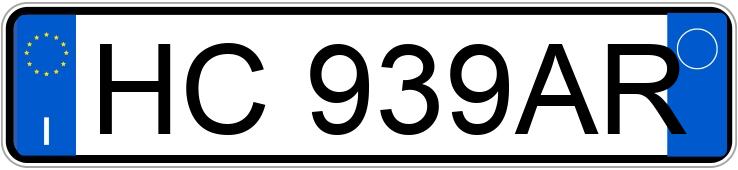 Numer rejestracyjny HC939AR posiada SKODA Superb 4a serie