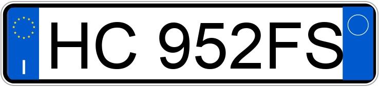 Numer rejestracyjny HC952FS posiada Renault Kangoo