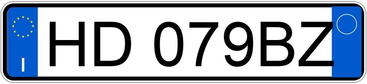 Numer rejestracyjny HD079BZ posiada KIA PICANTO