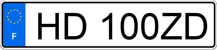 Numer rejestracyjny HD100ZD posiada RENAULT CAPTUR II