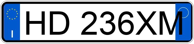 Numer rejestracyjny HD236XM posiada PEUGEOT 3008