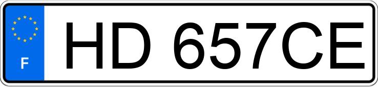 Registreringsnummeret HD657CE har PORSCHE MACAN II