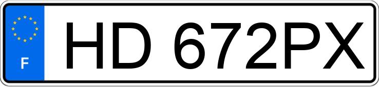 Numer rejestracyjny HD672PX posiada FORD TRANSIT VI