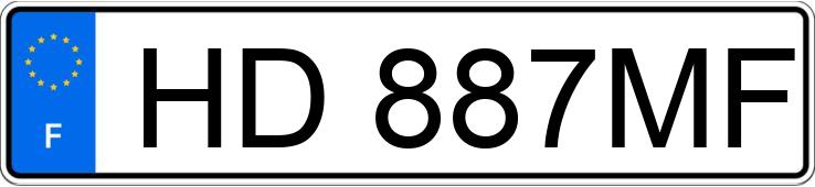 Numer rejestracyjny HD887MF posiada MAZDA MAZDA2 IV