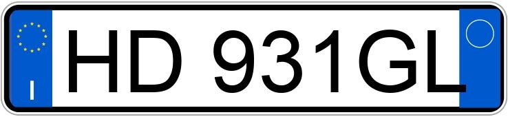Numer rejestracyjny HD931GL posiada VOLKSWAGEN CADDY
