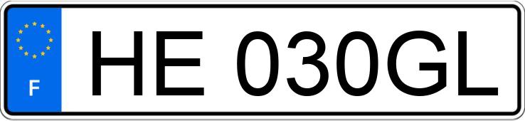 Numer rejestracyjny HE030GL posiada TOYOTA RAV4 V