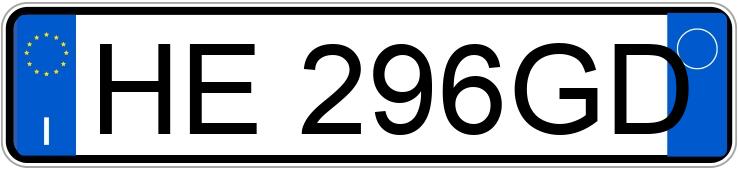 Le numéro d’enregistrement HE296GD a VOLKSWAGEN T-ROC