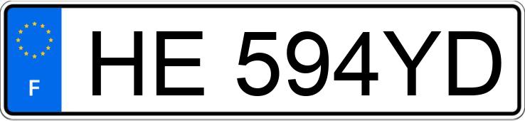 Numer rejestracyjny HE594YD posiada SEAT ATECA