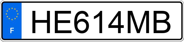 Numer rejestracyjny HE614MB posiada MERCEDES CLASSE GLB