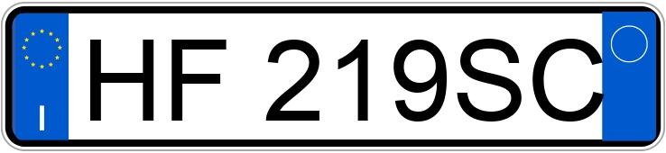 Registreringsnummeret HF219SC har DACIA Duster 3a serie