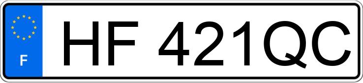 Numer rejestracyjny HF421QC posiada AUDI RS3 IV