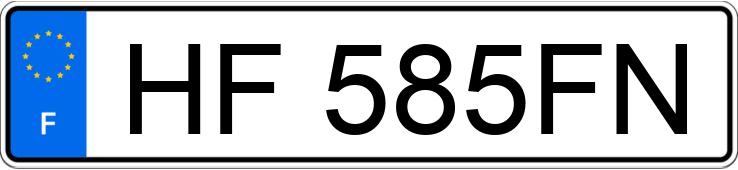 Numer rejestracyjny HF585FN posiada CITROEN C5 AIRCROSS