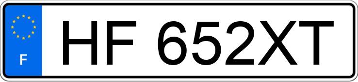 Numer rejestracyjny HF652XT posiada TOYOTA YARIS CROSS