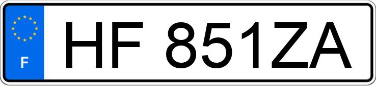 Numer rejestracyjny HF851ZA posiada AUDI Q5