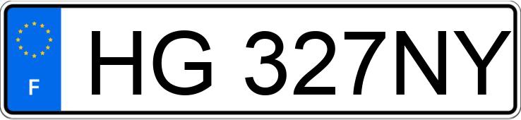 Numer rejestracyjny HG327NY posiada ALPINE RENAULT A390 Numer rejestracyjny HG327NY posiada ALPINE RENAULT A390