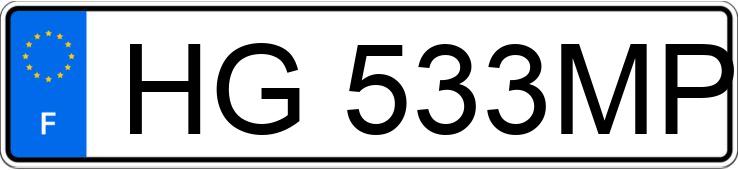 Numer rejestracyjny HG533MP posiada FIAT DOBLO