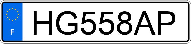 Numer rejestracyjny HG558AP posiada TOYOTA AYGO X