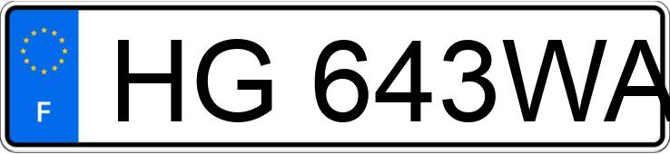 Numer rejestracyjny HG643WA posiada PEUGEOT 5008 III Numer rejestracyjny HG643WA posiada PEUGEOT 5008 III