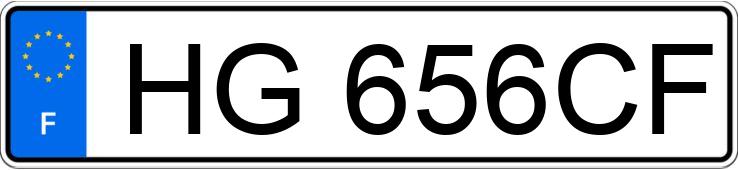 Numer rejestracyjny HG656CF posiada VOLKSWAGEN ID.3