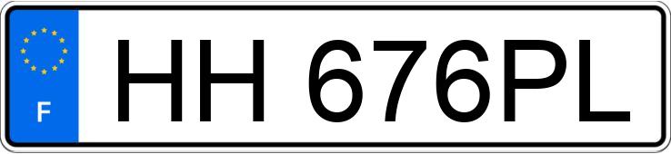 Numer rejestracyjny HH676PL posiada PEUGEOT 807