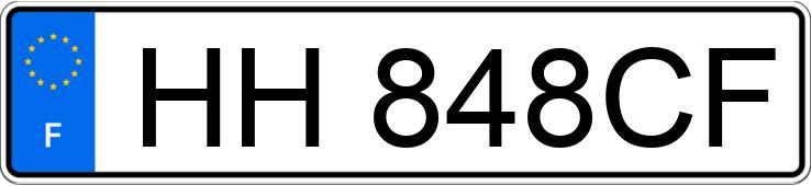 Numer rejestracyjny HH848CF posiada DACIA SANDERO