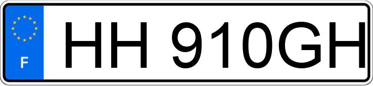 Numer rejestracyjny HH910GH posiada RENAULT AUSTRAL