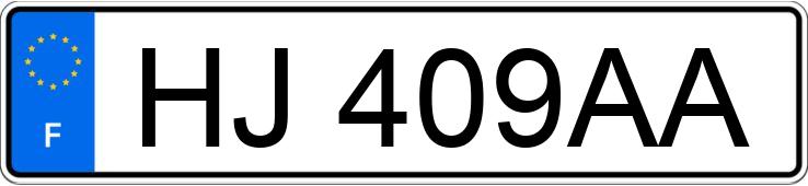 Numer rejestracyjny HJ409AA posiada PEUGEOT PARTNER III