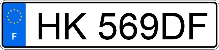 Numer rejestracyjny HK569DF posiada RENAULT TRAFIC III
