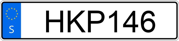 Numer rejestracyjny HKP146 posiada BMW 330d Touring