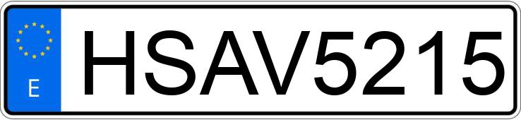 Numer rejestracyjny HSAV5215 posiada Mercedes Benz GLE - Coupe (C167)