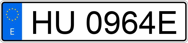 Numer rejestracyjny HU0964E posiada FORD CAPRI