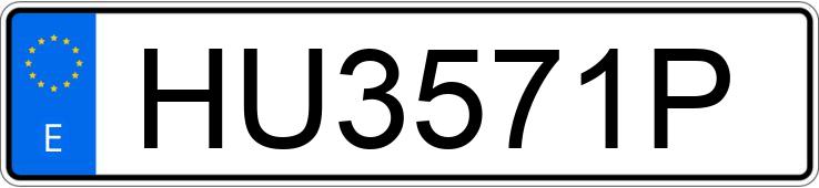 Numer rejestracyjny HU3571P posiada VOLKSWAGEN PASSAT