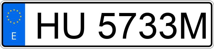 Numer rejestracyjny HU5733M posiada RENAULT MEGANE