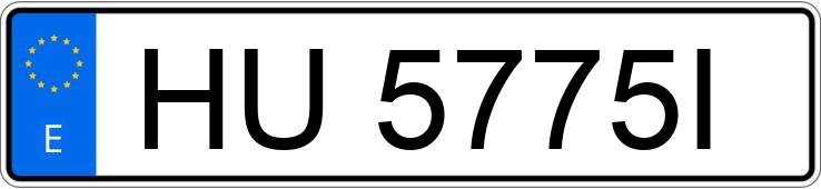 Numer rejestracyjny HU5775I posiada PEUGEOT 309