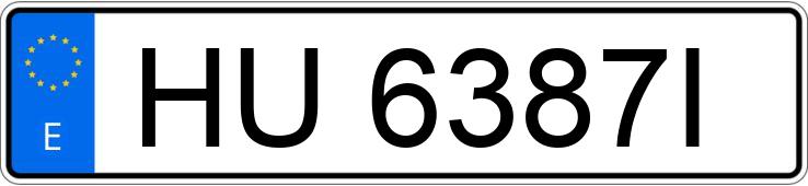 Numer rejestracyjny HU6387I posiada SUZUKI SAMURAI