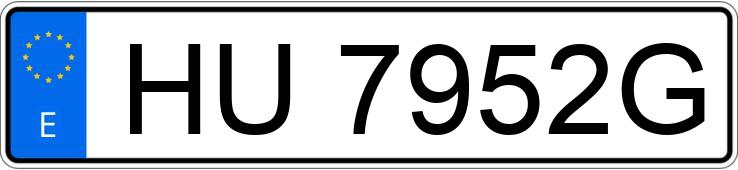 Numer rejestracyjny HU7952G posiada EBRO L Numer rejestracyjny HU7952G posiada EBRO L