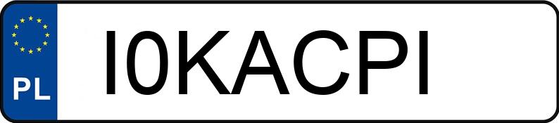 Numer rejestracyjny I0KACPI posiada BMW M 340i Mild Hybrid MR`22 E6d/e G20 xDrive Step