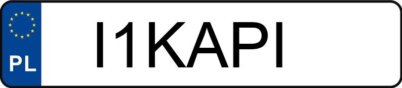 Numer rejestracyjny I1KAPI posiada VOLKSWAGEN Crafter 35 TDI-CR MR`17 E6 3.5t Crafter 35 TDI-CR MR`17 E6 3.5t