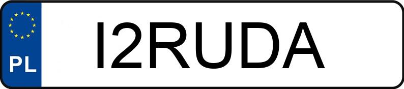 Numer rejestracyjny I2RUDA posiada AUDI A4