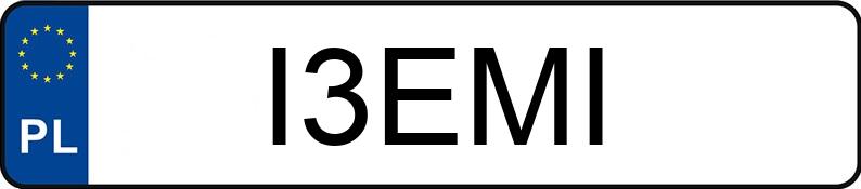 Numer rejestracyjny I3EMI posiada ALFA ROMEO JUNIOR Numer rejestracyjny I3EMI posiada ALFA ROMEO JUNIOR