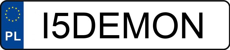 Numer rejestracyjny I5DEMON posiada BMW 530 Diesel MR`03 E3 E60 530 Diesel MR`03 E3 E60 Numer rejestracyjny I5DEMON posiada BMW 530 Diesel MR`03 E3 E60 530 Diesel MR`03 E3 E60
