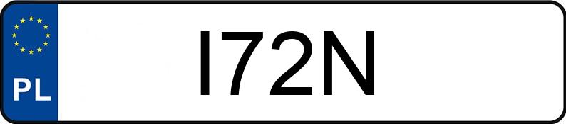 Numer rejestracyjny I72N posiada DODGE CHALLENGER Numer rejestracyjny I72N posiada DODGE CHALLENGER