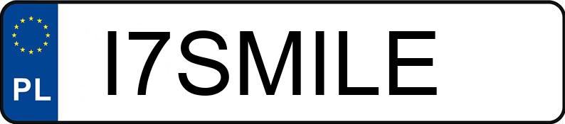 Numer rejestracyjny I7SMILE posiada BMW 740 Diesel MR`23 E6d/e G70 xDrive Steptronic Numer rejestracyjny I7SMILE posiada BMW 740 Diesel MR`23 E6d/e G70 xDrive Steptronic