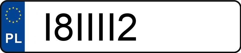 Numer rejestracyjny I8IIII2 posiada BMW 330 Touring Diesel Mild Hybrid MR`22 E6d/e G21 xDrive Steptronic